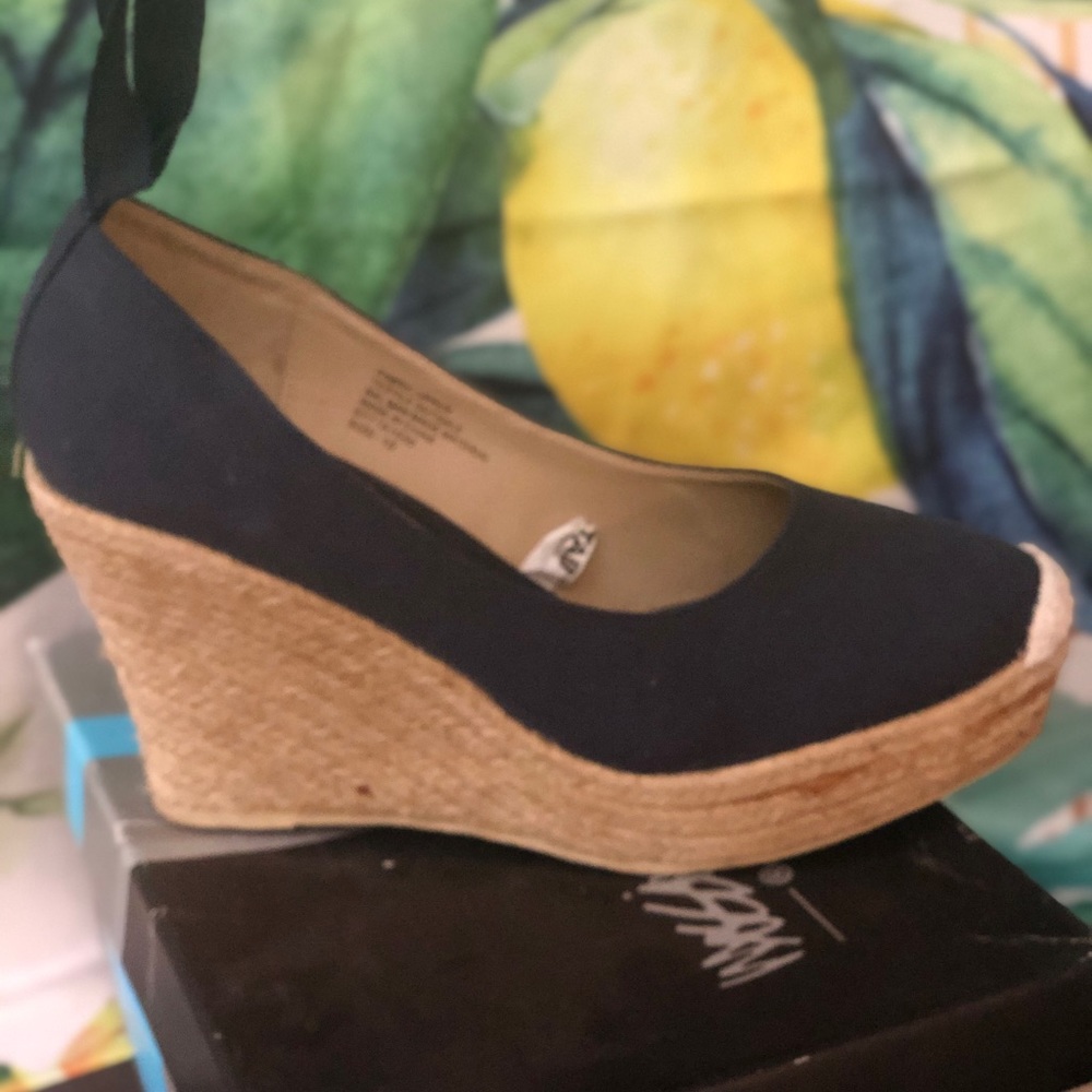 Blue Espadrilles
